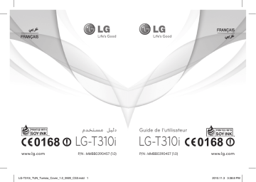 LG LGT310I Manuel du propriétaire | Fixfr