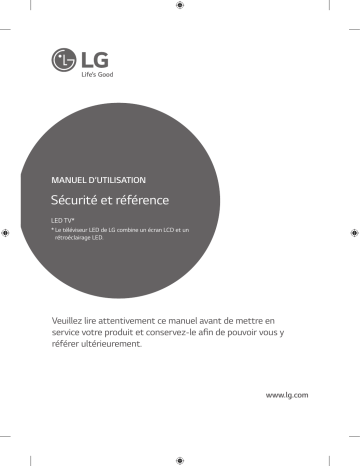 LG 49LF5100-TA Manuel du propriétaire | Fixfr