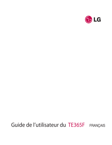 LG TE365F Manuel du propriétaire | Fixfr