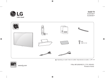 OLED55B7V | LG OLED65B7V Manuel du propriétaire | Fixfr