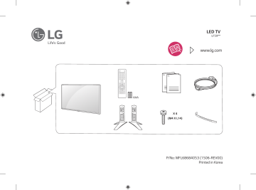 LG 43LF590T Manuel du propriétaire | Fixfr