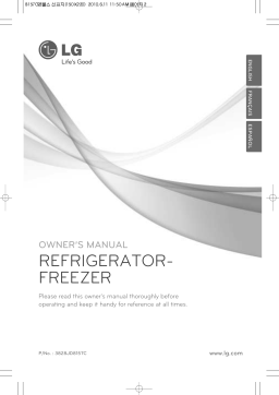 LG GR-762DEQF Manuel du propriétaire