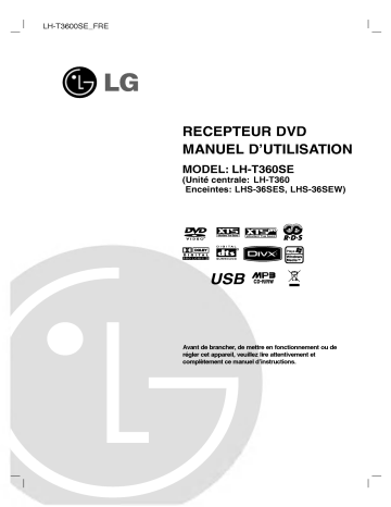 LG LH-T3600SE Manuel du propriétaire | Fixfr