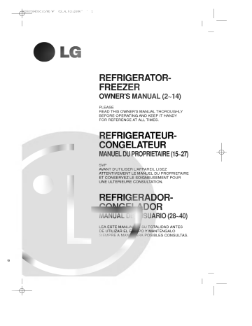 LG GR-S702ALQ Manuel du propriétaire | Fixfr