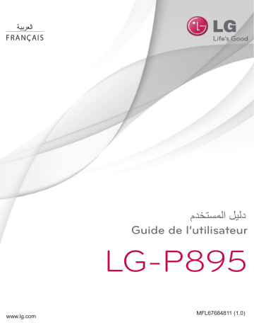 LGP895 | LG P895 Manuel du propriétaire | Fixfr