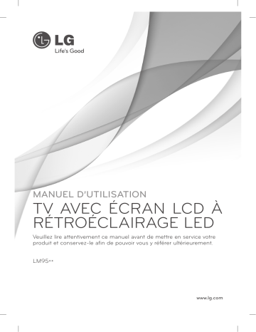 LG 72LM9500 Manuel du propriétaire | Fixfr