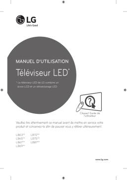 LG 42LB650V Manuel du propriétaire