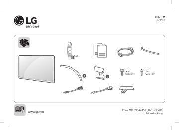 65UH770V-TA | 65UH770V | LG 55UH770V-TA Manuel du propriétaire | Fixfr