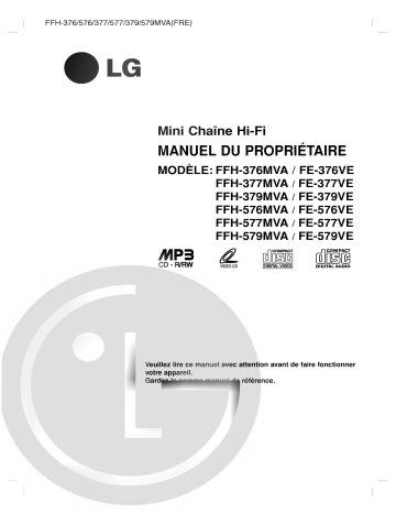 LG FFH-576MVA Manuel du propriétaire | Fixfr