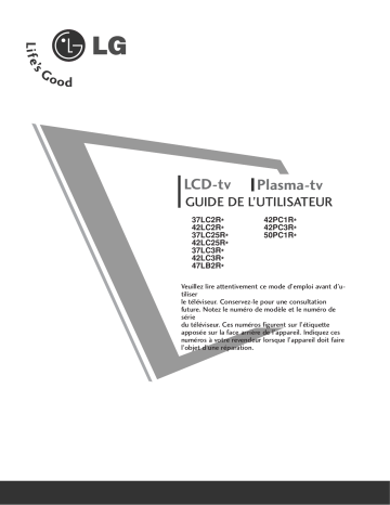 LG 42LC3R Manuel du propriétaire | Fixfr