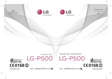 LG LGP500 Manuel du propriétaire | Fixfr