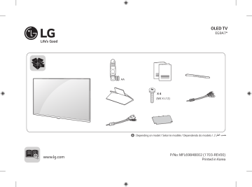 LG 55EG9A7V Manuel du propriétaire | Fixfr