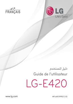 LG LGE420 Manuel du propriétaire