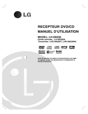 LG LH-D6230A Manuel du propriétaire | Fixfr