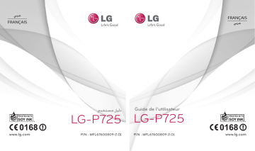 LG LGP725 Manuel du propriétaire | Fixfr