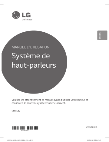 LG OM5542 Manuel du propriétaire | Fixfr