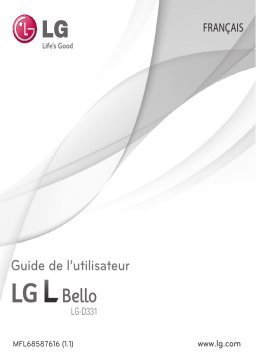 LG L Bello Manuel du propriétaire