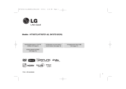 LG HT762TZ Manuel du propriétaire