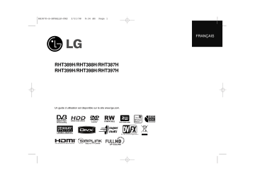 RHT398H | RHT399H | LG RHT399H | LG RHT398H | LG LG RHT397H Manuel du propriétaire | Fixfr