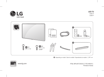 LG 32LJ610U Manuel du propriétaire | Fixfr