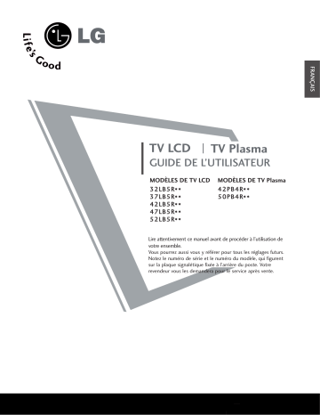 37LB5RTC | LG 42LB5RTC Manuel du propriétaire | Fixfr