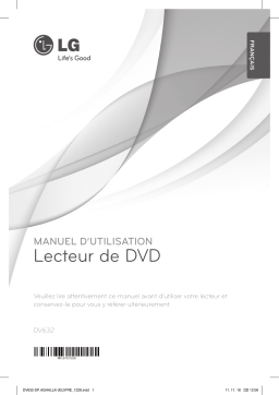 LG DV632 Manuel du propriétaire