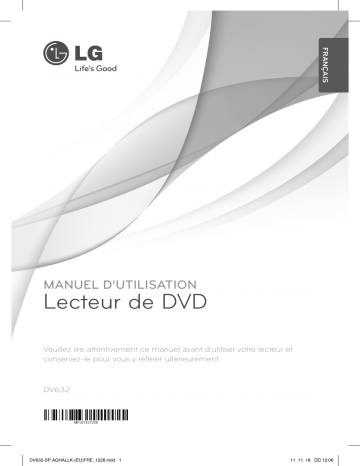 LG DV632 Manuel du propriétaire | Fixfr