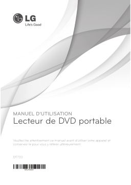 LG DT733 Manuel du propriétaire