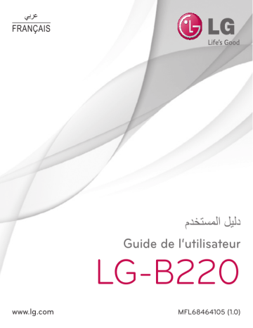 LG LGB220 Manuel du propriétaire | Fixfr