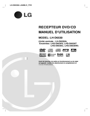LG LH-D6530A Manuel du propriétaire | Fixfr