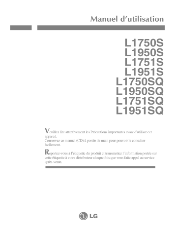 LG L1950S-GN Manuel du propriétaire | Fixfr