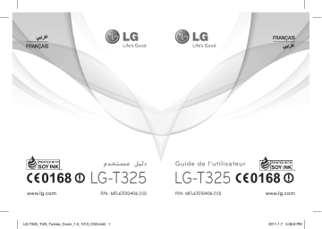 LG LGT325 Manuel du propriétaire | Fixfr