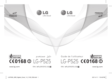 LG LGP525 Manuel du propriétaire | Fixfr