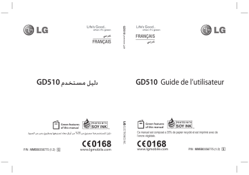LG GD510 Manuel du propriétaire | Fixfr