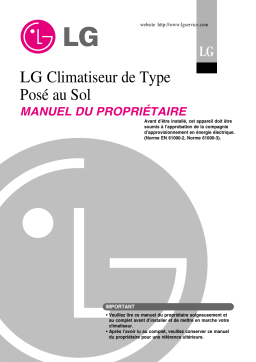 LG LP-C306KC0 Manuel du propriétaire