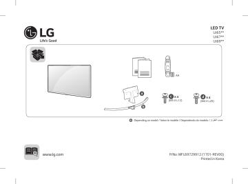 LG 75UJ675V | 75UJ675V | 70UJ675V-TA | LG 70UJ675V Manuel du propriétaire | Fixfr