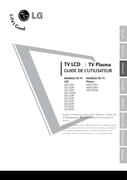 LG 42PC3RA Manuel du propriétaire