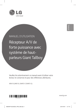 LG ARX10 Manuel du propriétaire