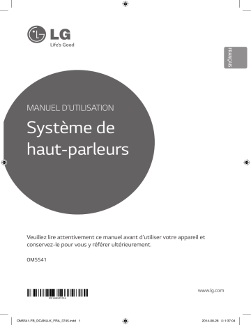 LG OM5541 Manuel du propriétaire | Fixfr