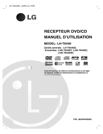 LG LH-T6440D Manuel du propriétaire | Fixfr