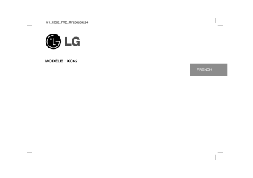 LG LG XC62 Manuel du propriétaire | Fixfr