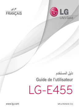 LG E455 Manuel du propriétaire