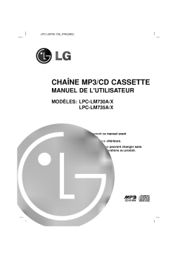 LG LPC-LM735A Manuel du propriétaire