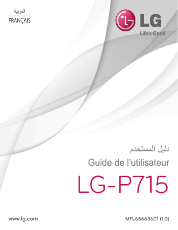 LG LGP715 Manuel du propriétaire | Fixfr