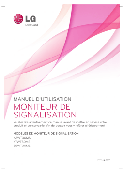 LG 55WT30MS-B Manuel du propriétaire