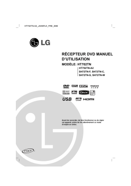 LG HT702TN-A2 Manuel du propriétaire