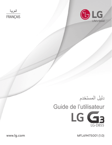 LGD855 | LG G3 | LG D855 Manuel du propriétaire | Fixfr