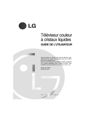 LG LT-15A10 Manuel du propriétaire | Fixfr