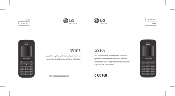 LG GS107 Manuel du propriétaire | Fixfr