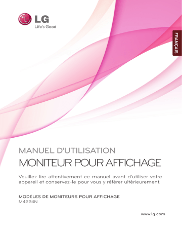 LG M4224N-B32 Manuel du propriétaire | Fixfr